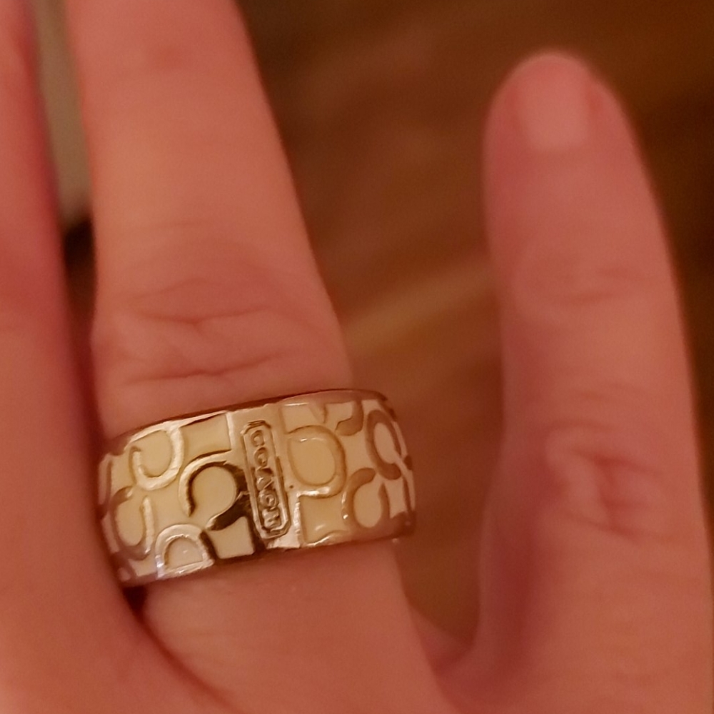 Authentic  coach ring